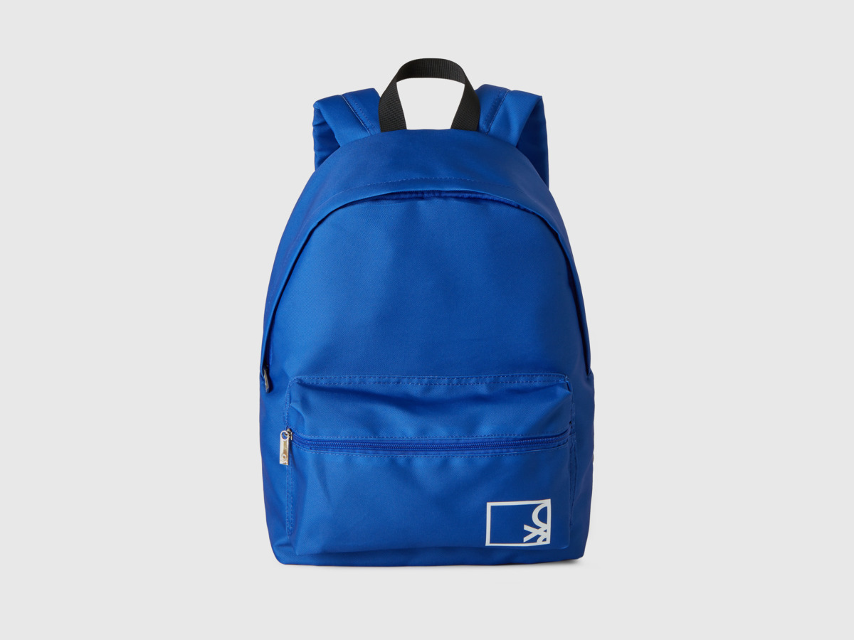 United Colors Of Backpack In Light Blue Os Light Blue Female Benetton Womens BAGS GOOFASH