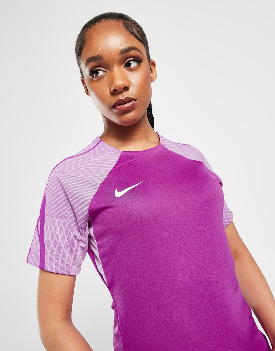 Women's Nike Strike T-Shirt Purple Jd Sports Womens T-SHIRTS GOOFASH
