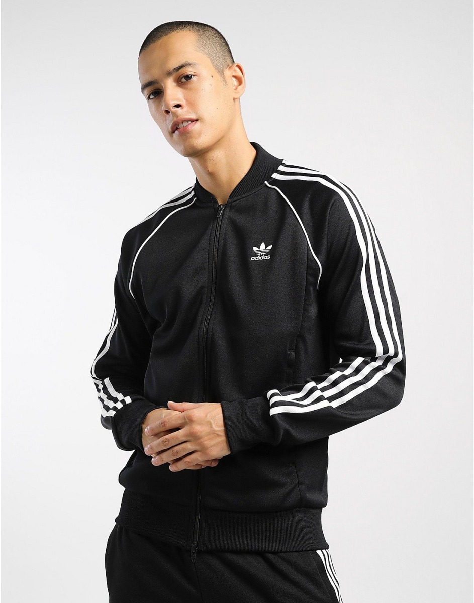 Adidas Gents Jacket Black by JD Sports GOOFASH