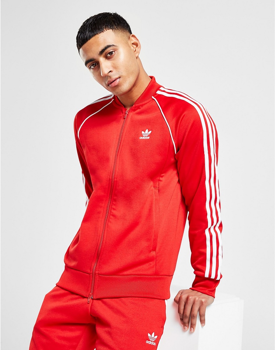 Adidas Gents Jacket Red from JD Sports GOOFASH