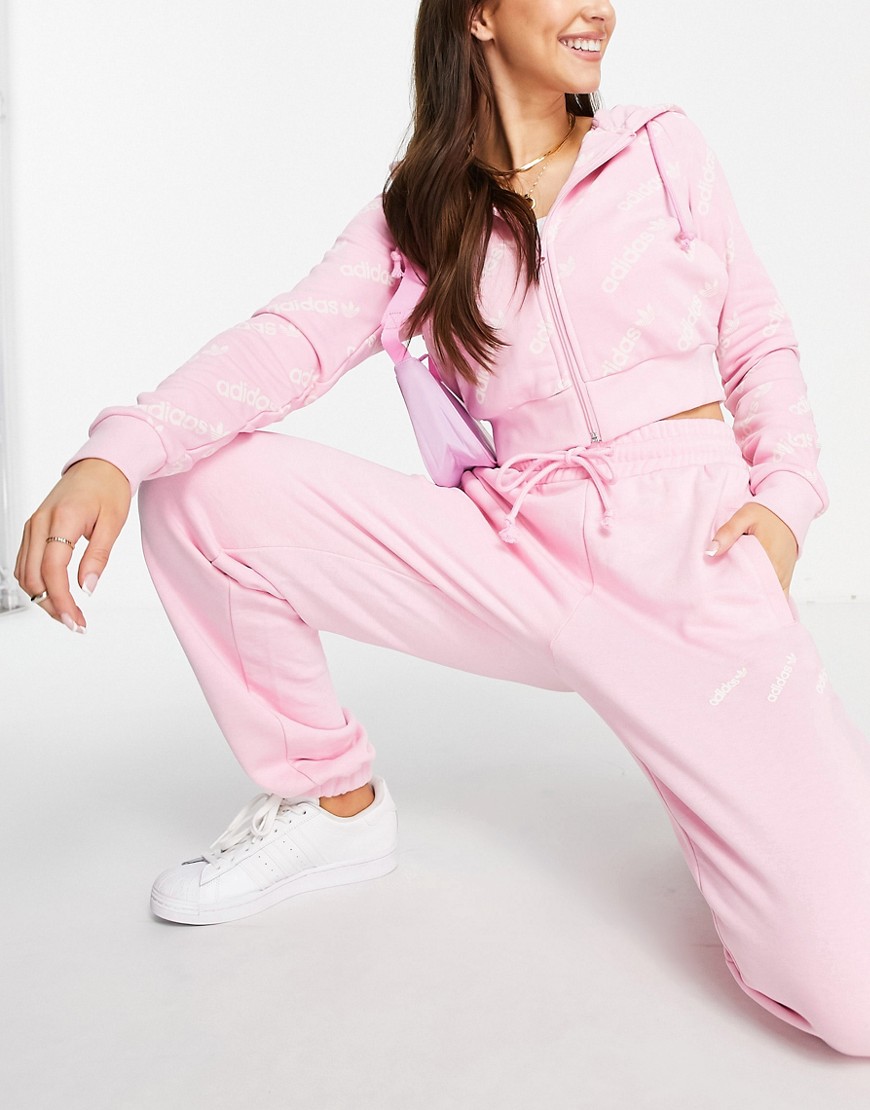 Adidas Hoodie Pink for Woman from Asos GOOFASH