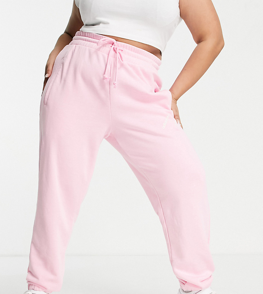 Adidas - Lady Joggers in Pink Asos GOOFASH