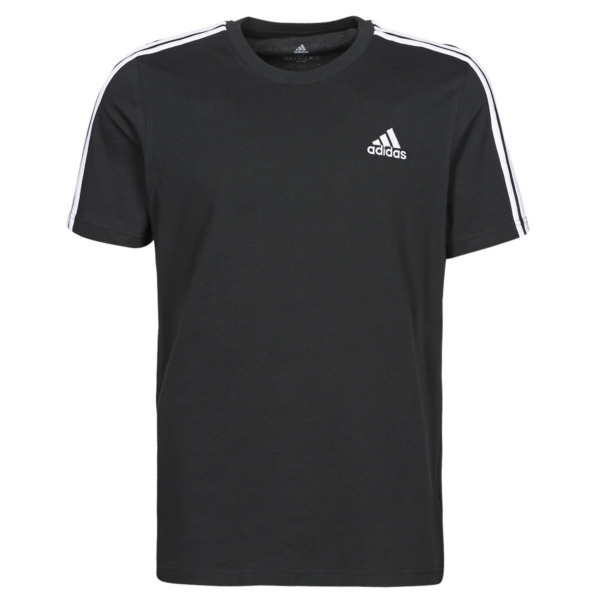 Adidas - Men's T-Shirt in Black from Spartoo GOOFASH