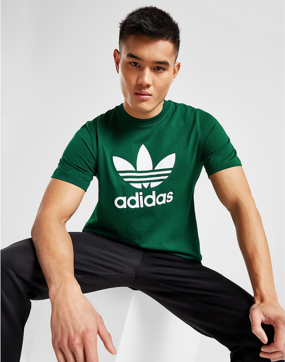 Adidas - T-Shirt in Green for Men at JD Sports GOOFASH