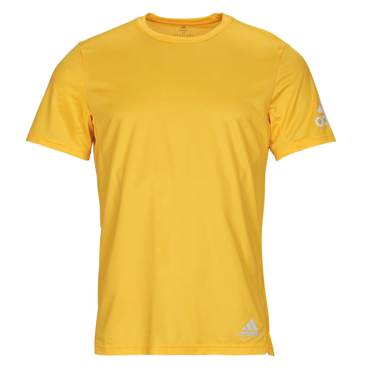 Adidas Yellow Men's T-Shirt Spartoo GOOFASH