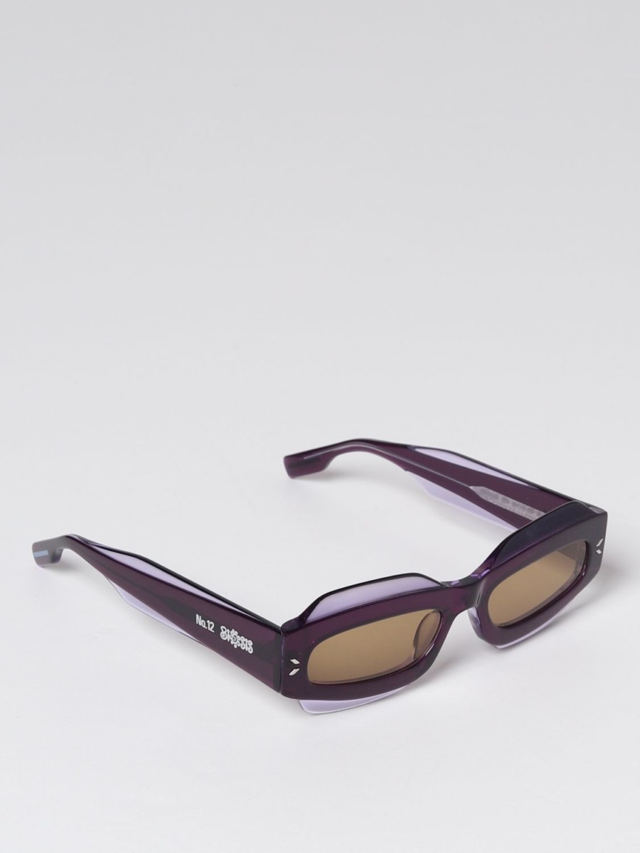 Alexander McQueen - Woman Sunglasses Purple Giglio GOOFASH
