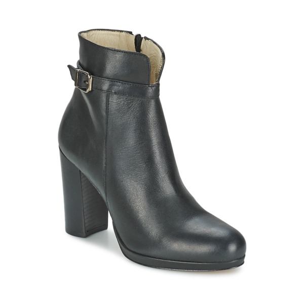 Ankle Boots Black - Betty London Lady - Spartoo GOOFASH