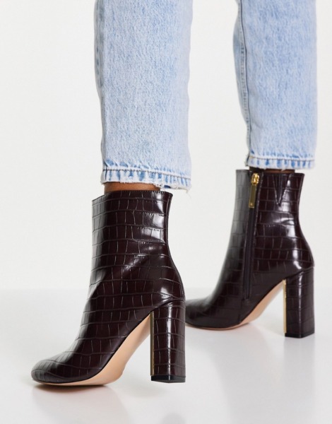 Ankle Boots Brown - River Island - Woman - Asos GOOFASH