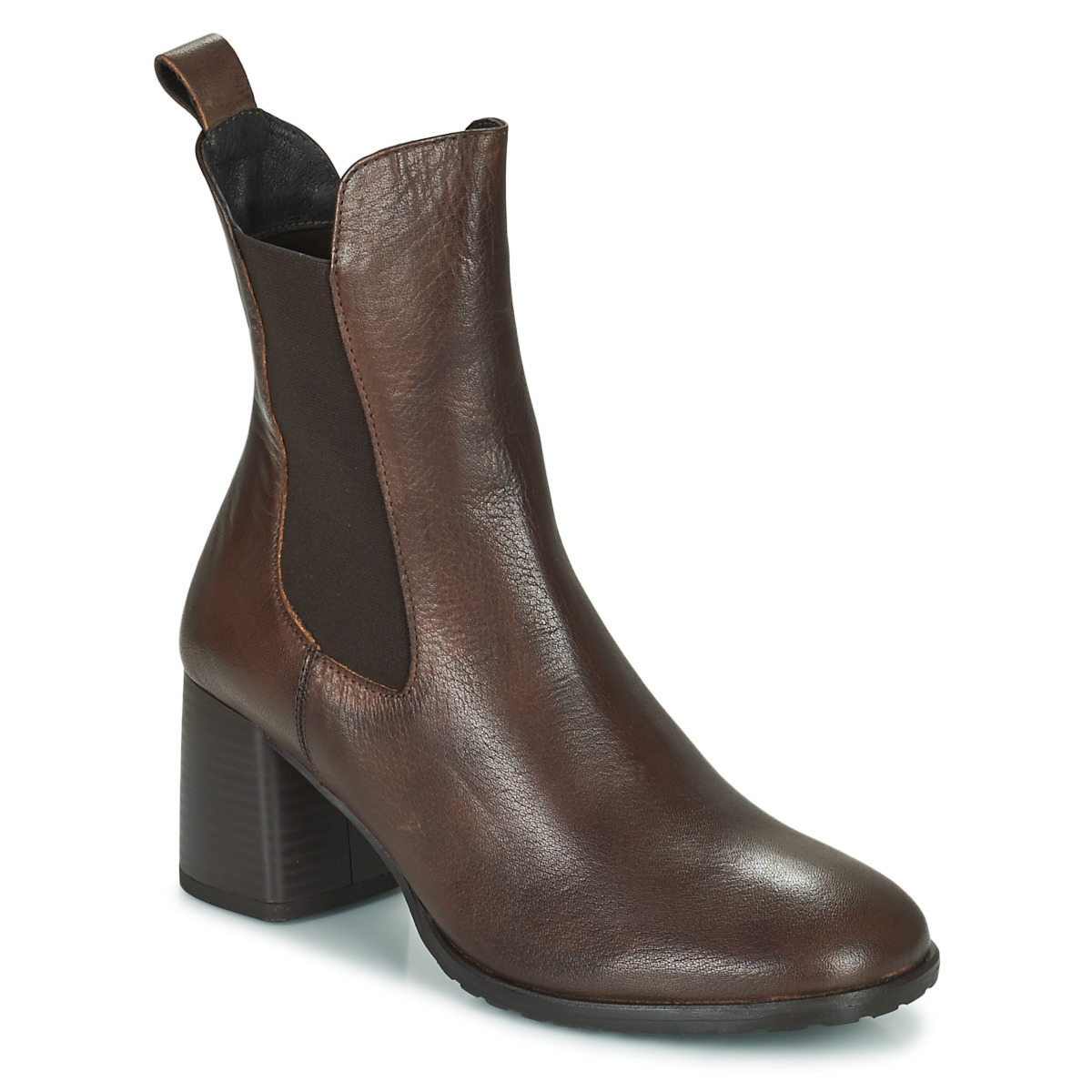 Ankle Boots Brown for Woman at Spartoo GOOFASH