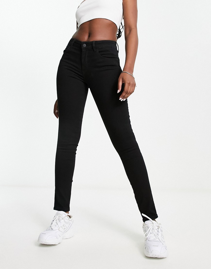 Asos Black Skinny Jeans Wrangler Woman GOOFASH