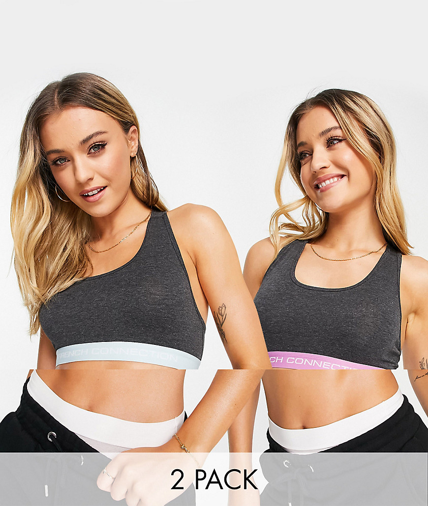 Asos - Crop Top Grey by French Connection GOOFASH