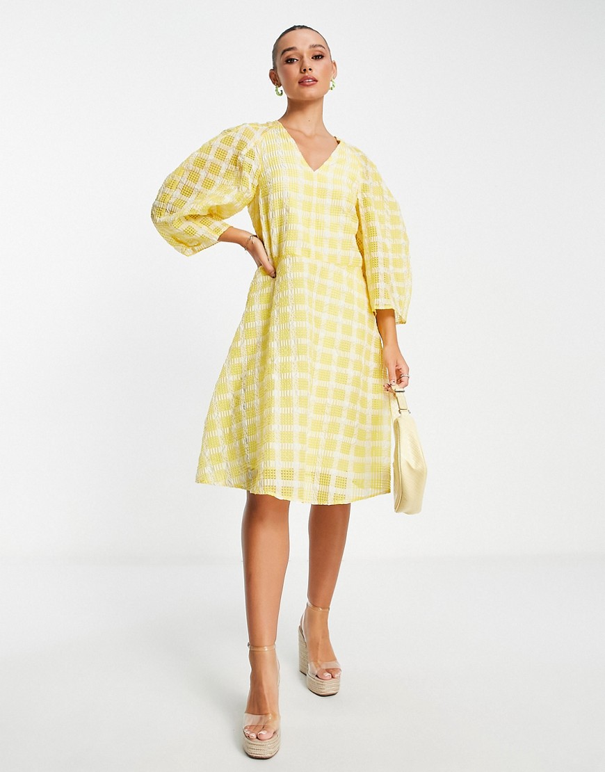 Asos - Dress Yellow for Women from In Wear GOOFASH
