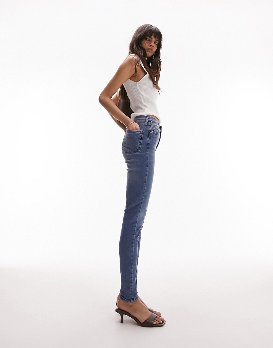 Asos - Jeans in Blue Topshop Woman GOOFASH