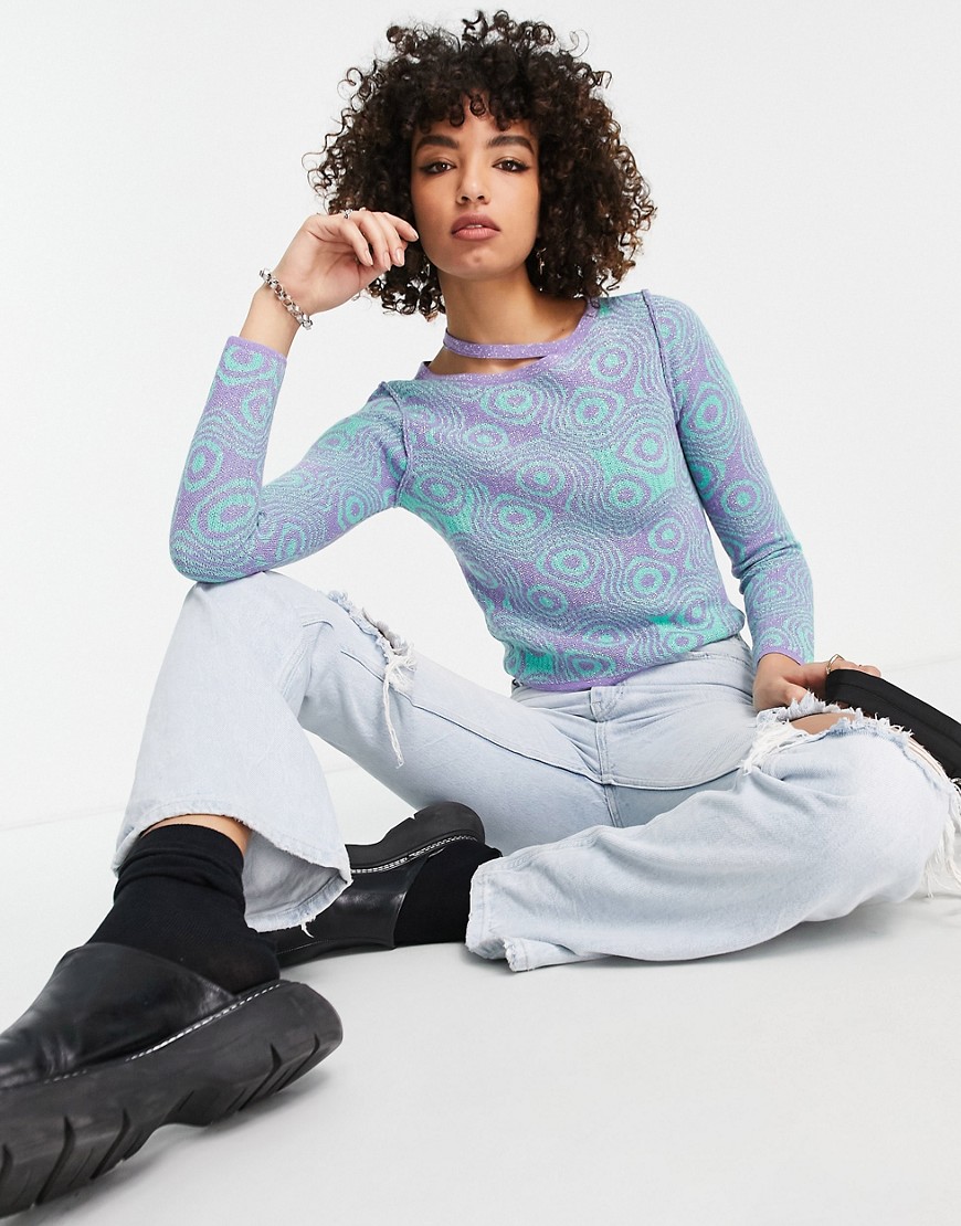 Asos - Ladies Purple Sweater GOOFASH