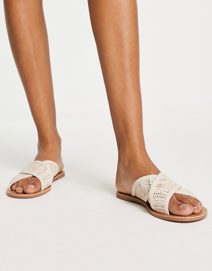 Asos Lady Ivory Sandals by South Beach GOOFASH