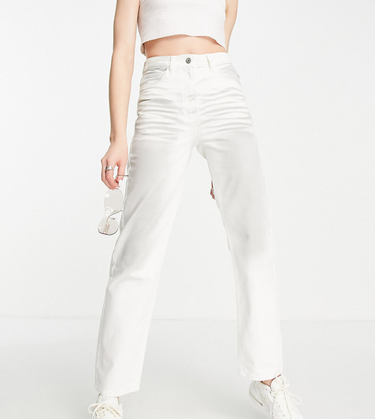 Asos - Lady Jeans White by Collusion GOOFASH