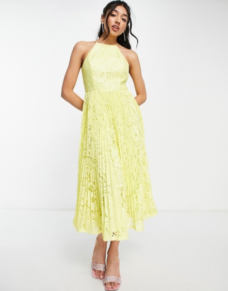 Asos - Prom Dress Yellow - Woman GOOFASH