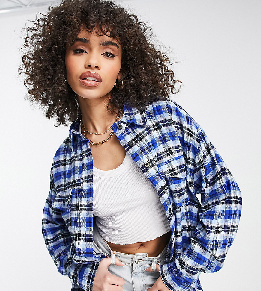 Asos Shirt Blue for Women from Missguided GOOFASH