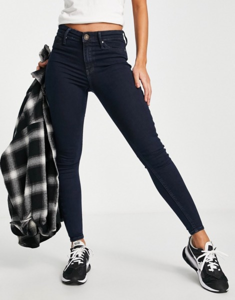 Asos Skinny Jeans Blue for Woman from River Island GOOFASH