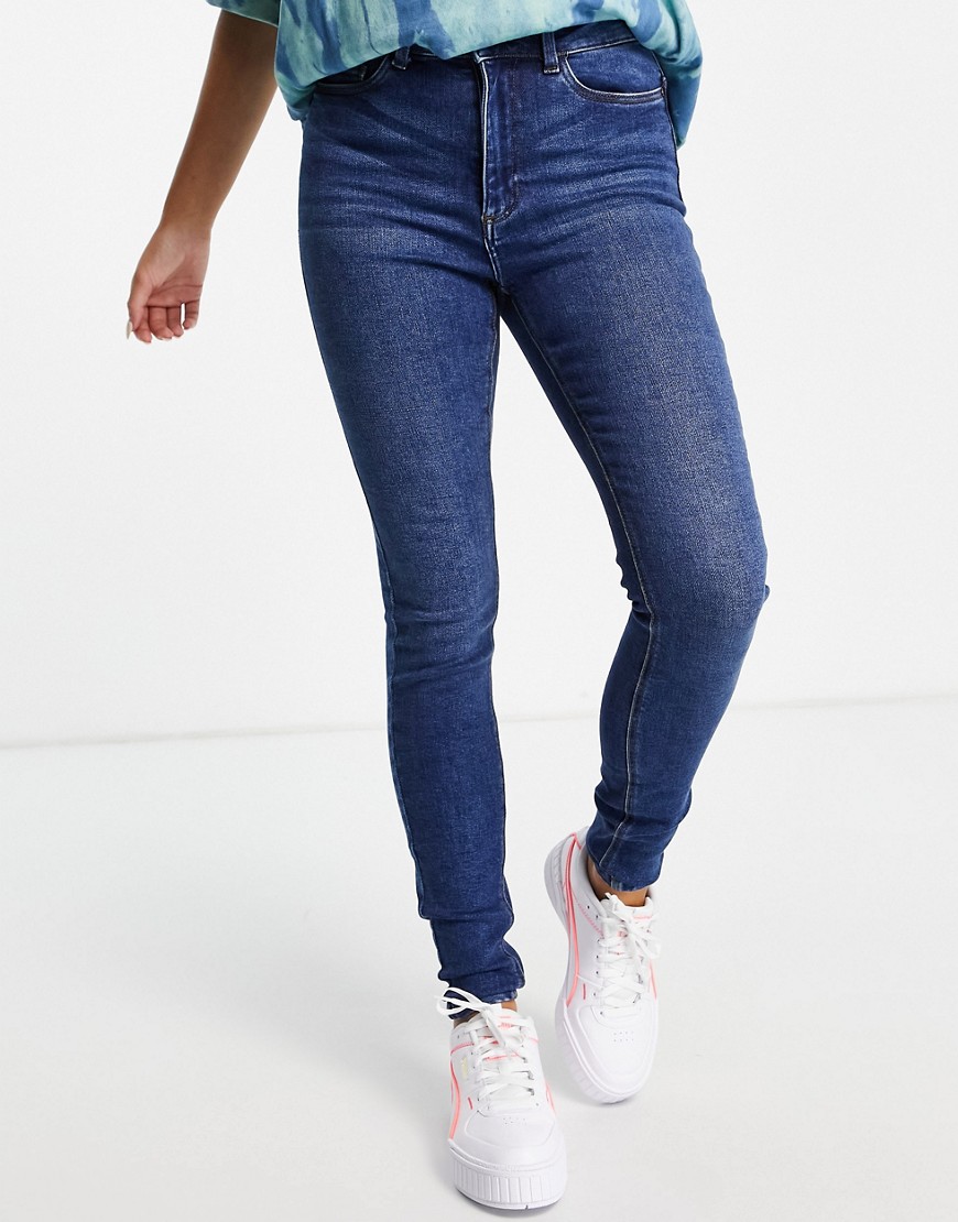 Asos Skinny Jeans Blue for Women by Noisy May GOOFASH