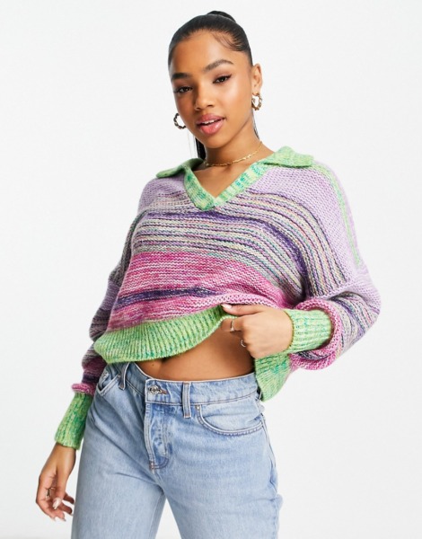 Asos - Sweater Multicolor GOOFASH