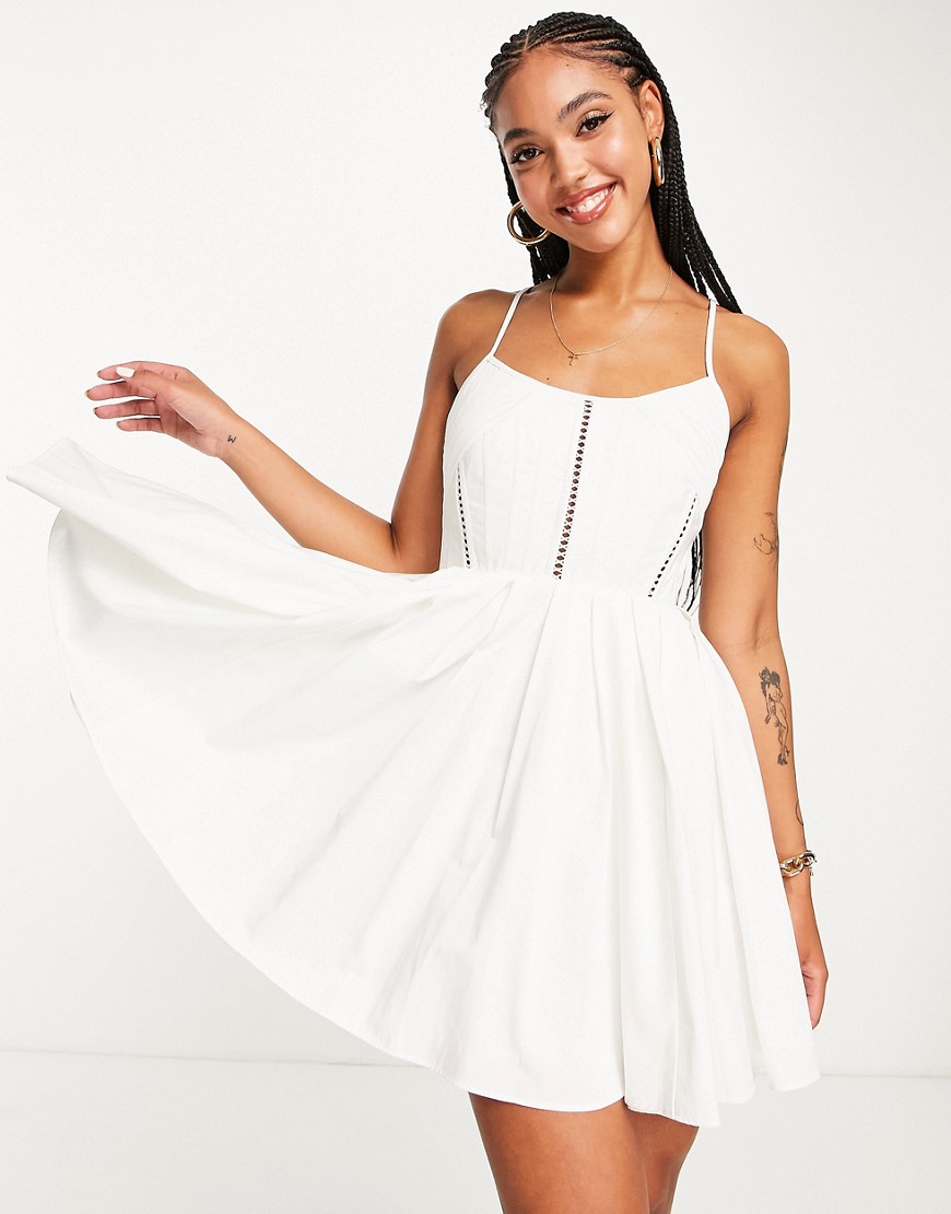 Asos - White Woman Mini Dress GOOFASH