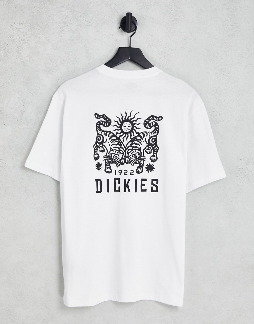 Asos White Women's T-Shirt Dickies GOOFASH