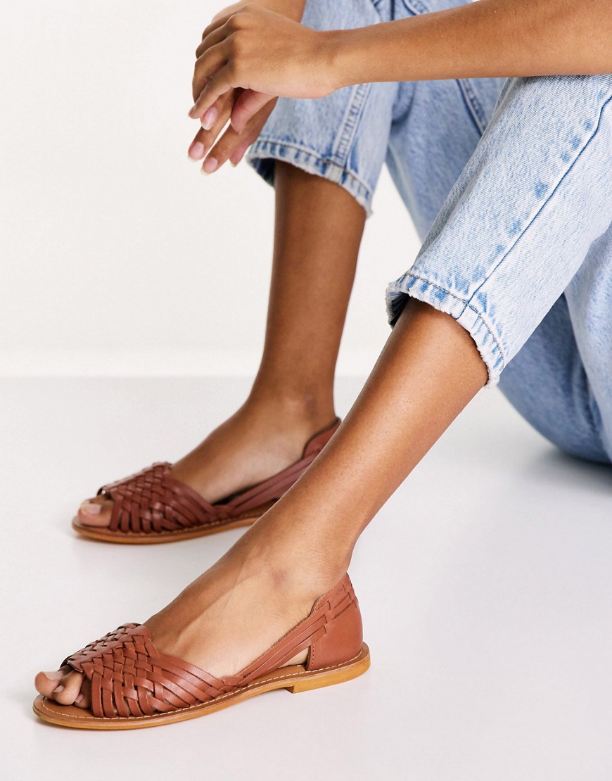 Asos - Woman Flat Sandals - Brown GOOFASH