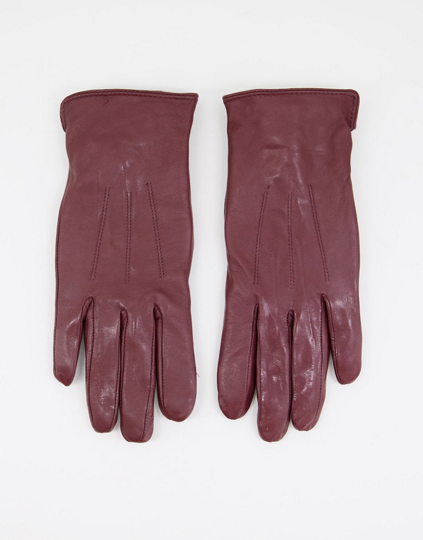 Asos - Woman Gloves - Red - Barneys Originals GOOFASH