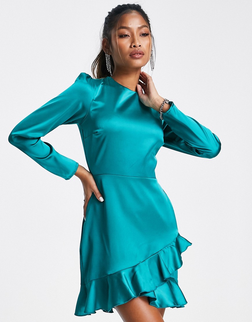 Asos - Woman Mini Dress Green GOOFASH