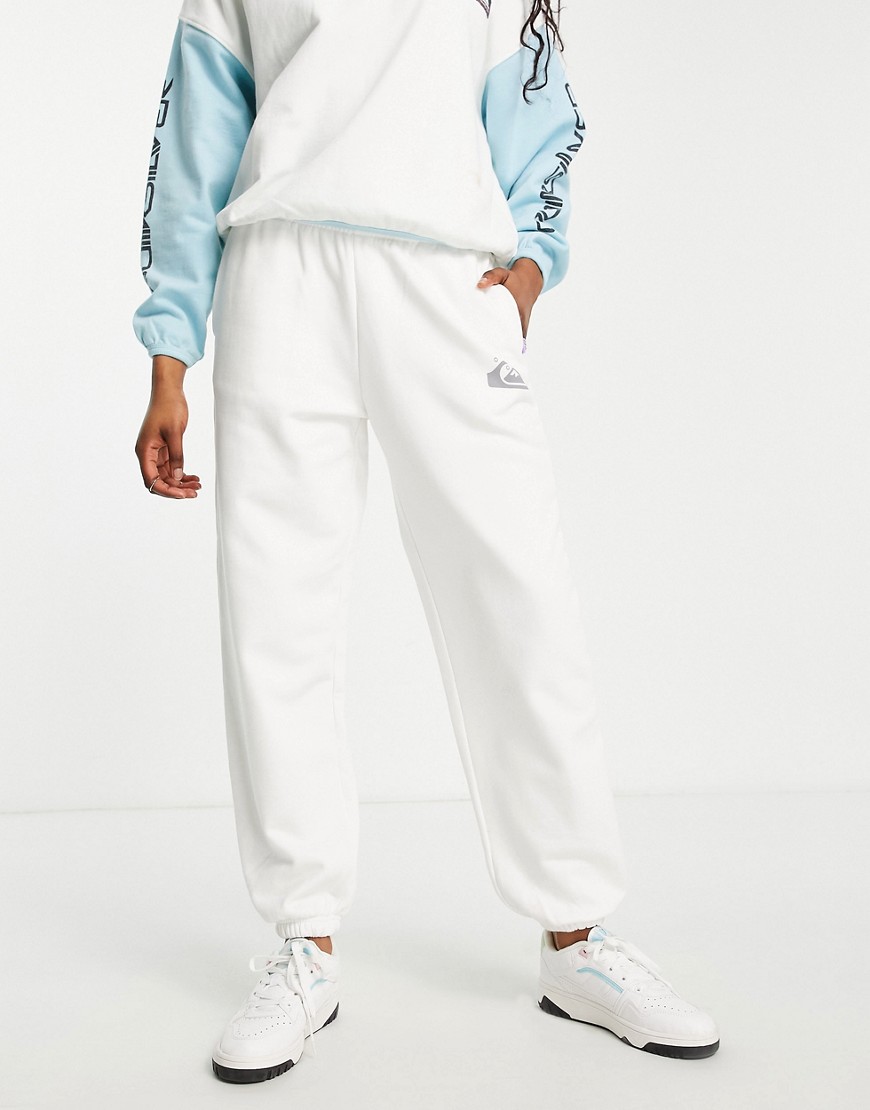 Asos - Woman Sweatpants in White from Quiksilver GOOFASH