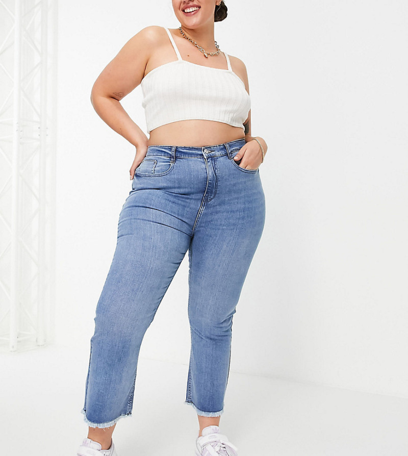 Asos Women's Blue Flared Jeans from Urban Bliss GOOFASH