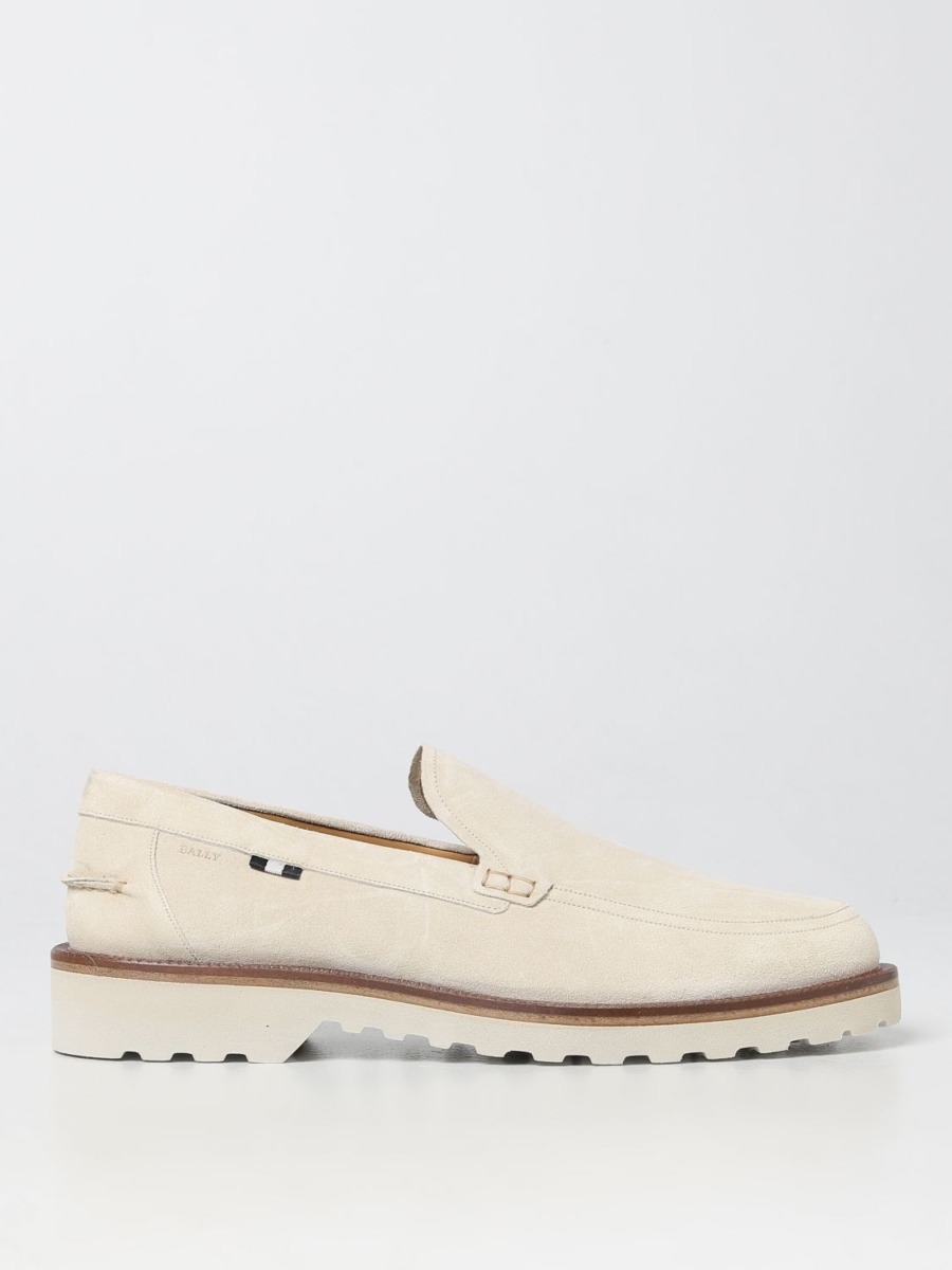 Bally Loafers Cream from Giglio GOOFASH