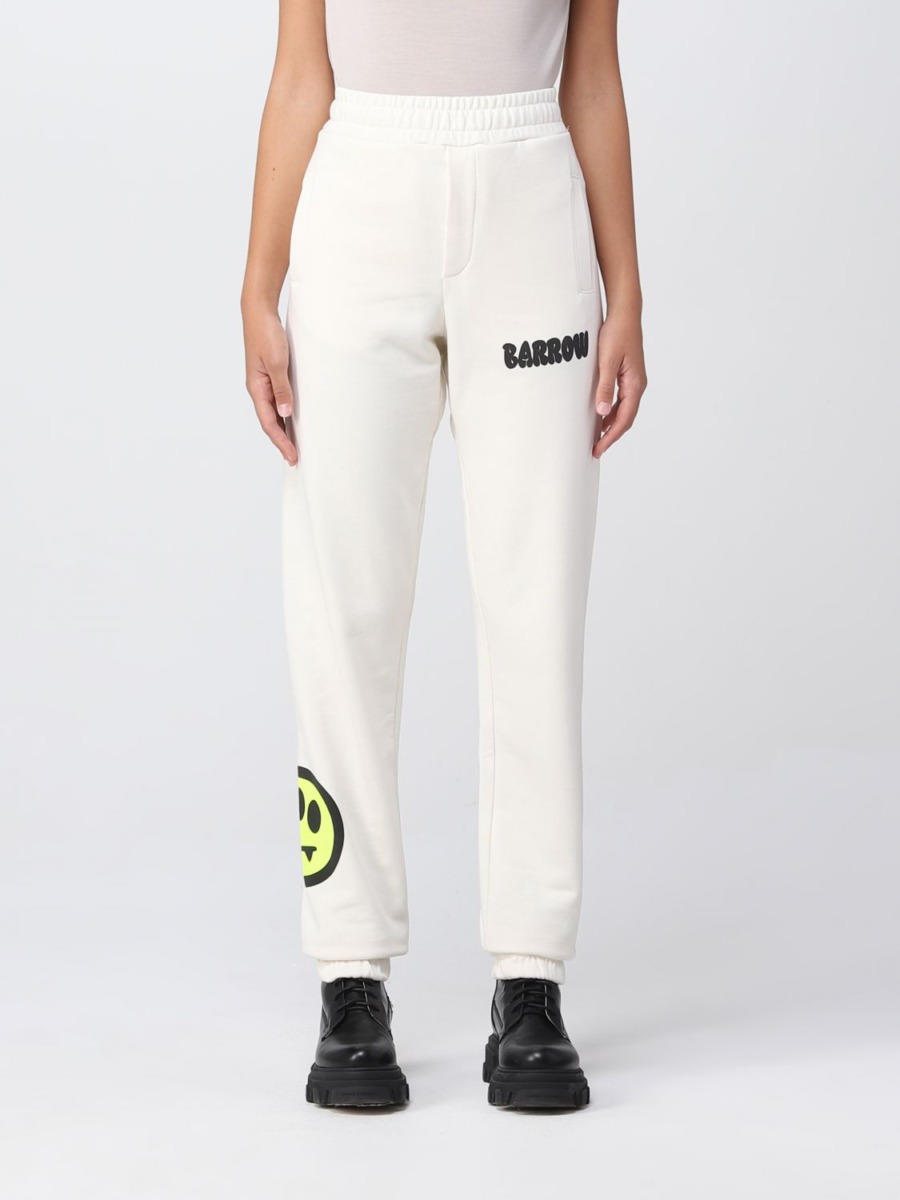 Barrow - Ladies Trousers in White from Giglio GOOFASH