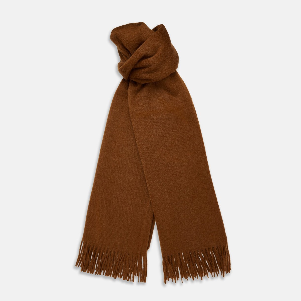 Beige Scarf for Man by Turnbull And Asser GOOFASH