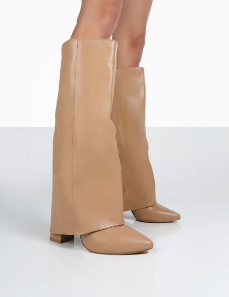 Beige - Womens Boots - Public Desire GOOFASH