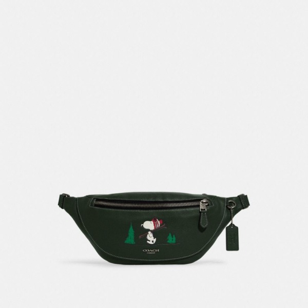Belt Bag Green Coach GOOFASH