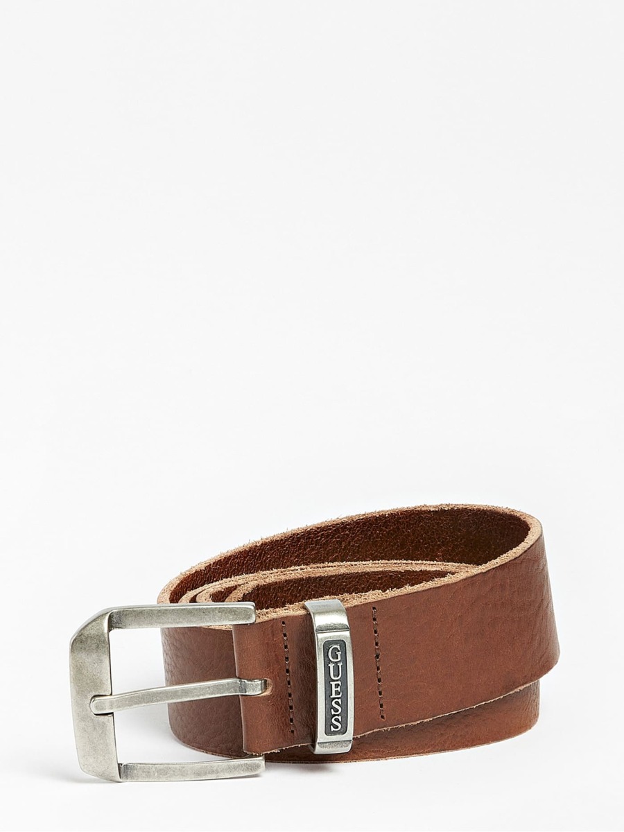 Belt Brown for Men by Guess GOOFASH