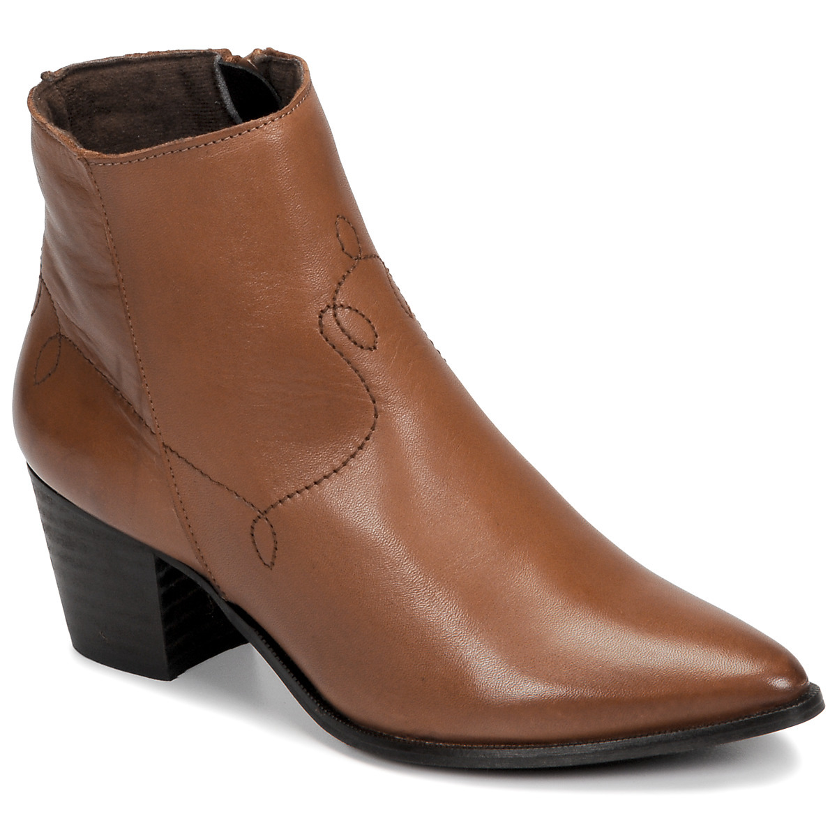 Betty London - Brown - Woman Ankle Boots - Spartoo GOOFASH