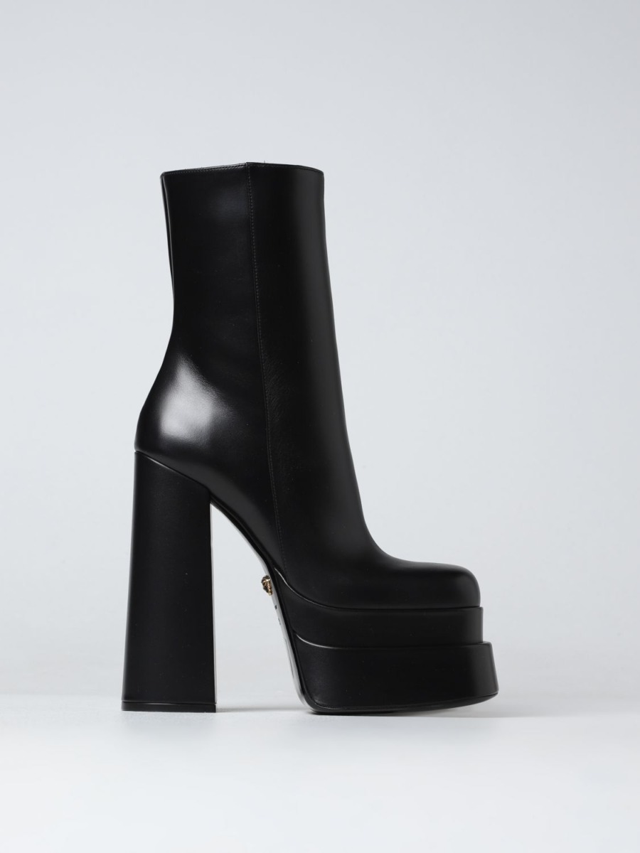 Black - Boots - Versace - Women - Giglio GOOFASH