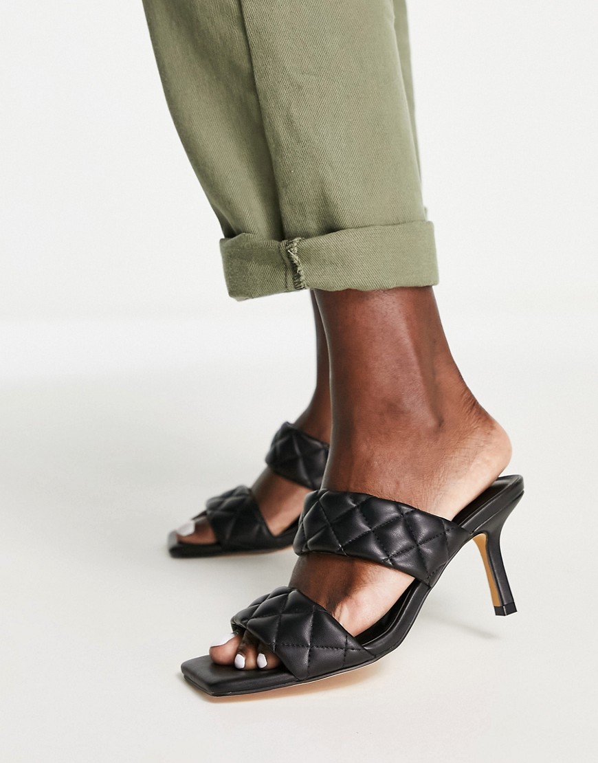 Black Heeled Sandals Asos - Office GOOFASH