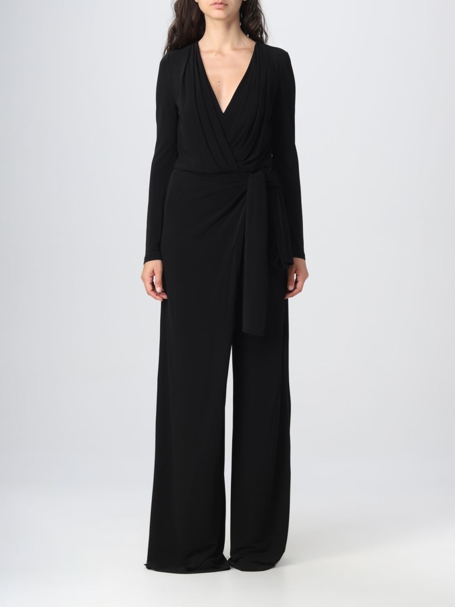 Black Jumpsuit for Woman by Giglio GOOFASH