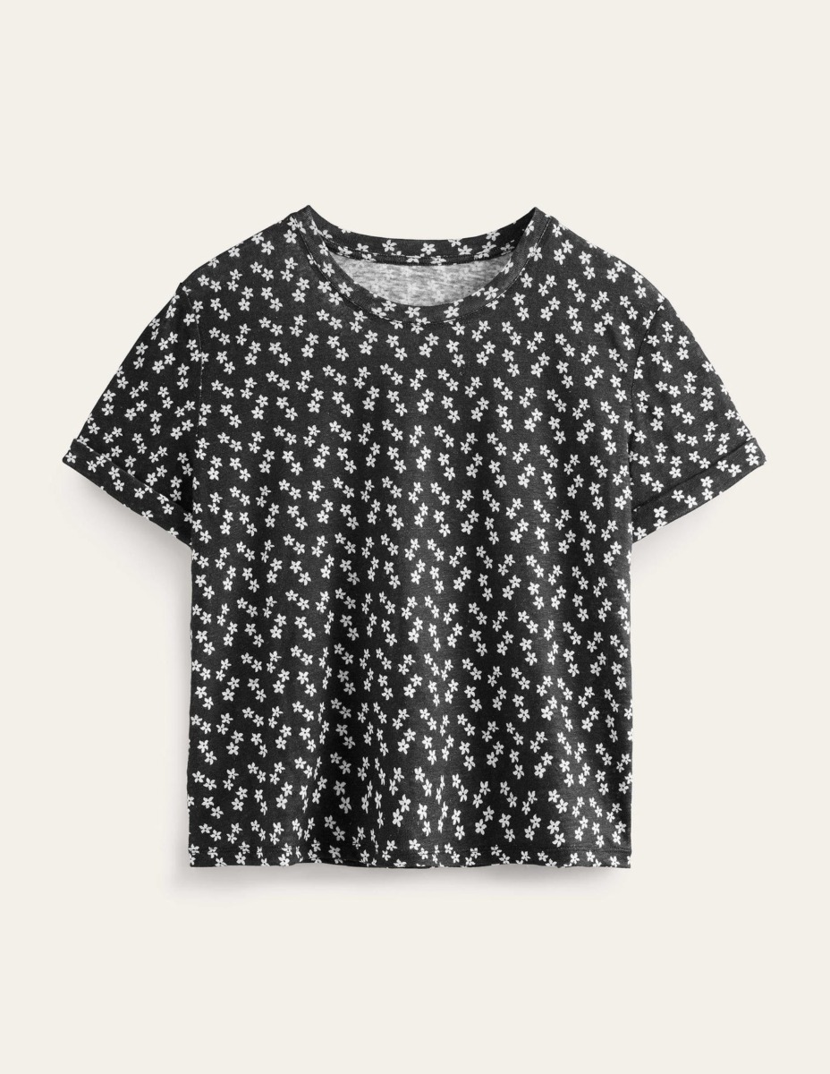 Black Lady T-Shirt - Boden GOOFASH