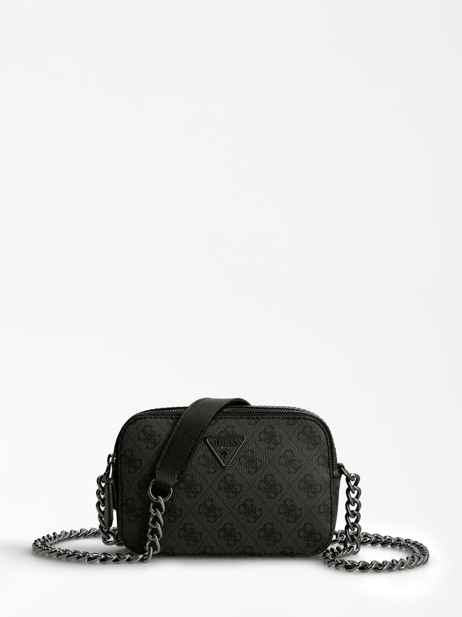 Black Shoulder Bag for Woman from Guess GOOFASH