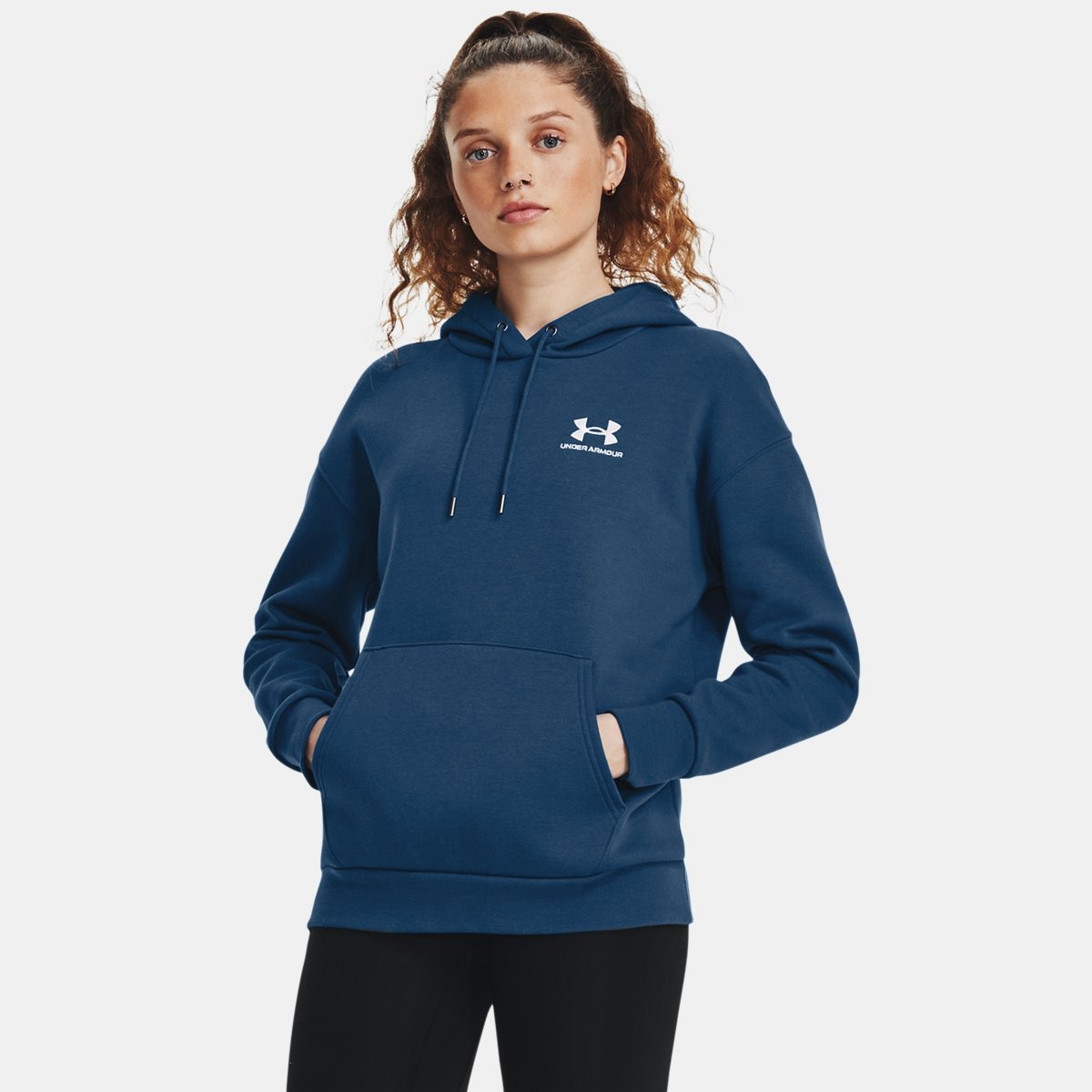 Blue Hoodie for Women from Under Armour GOOFASH