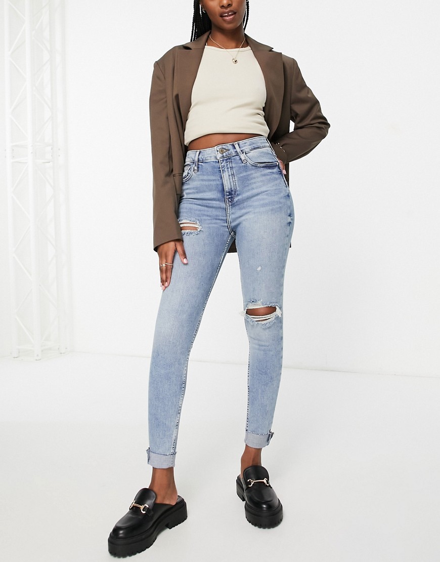 Blue Jeans for Women by Asos GOOFASH