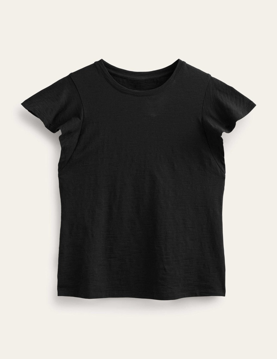Boden - Black Ladies T-Shirt GOOFASH