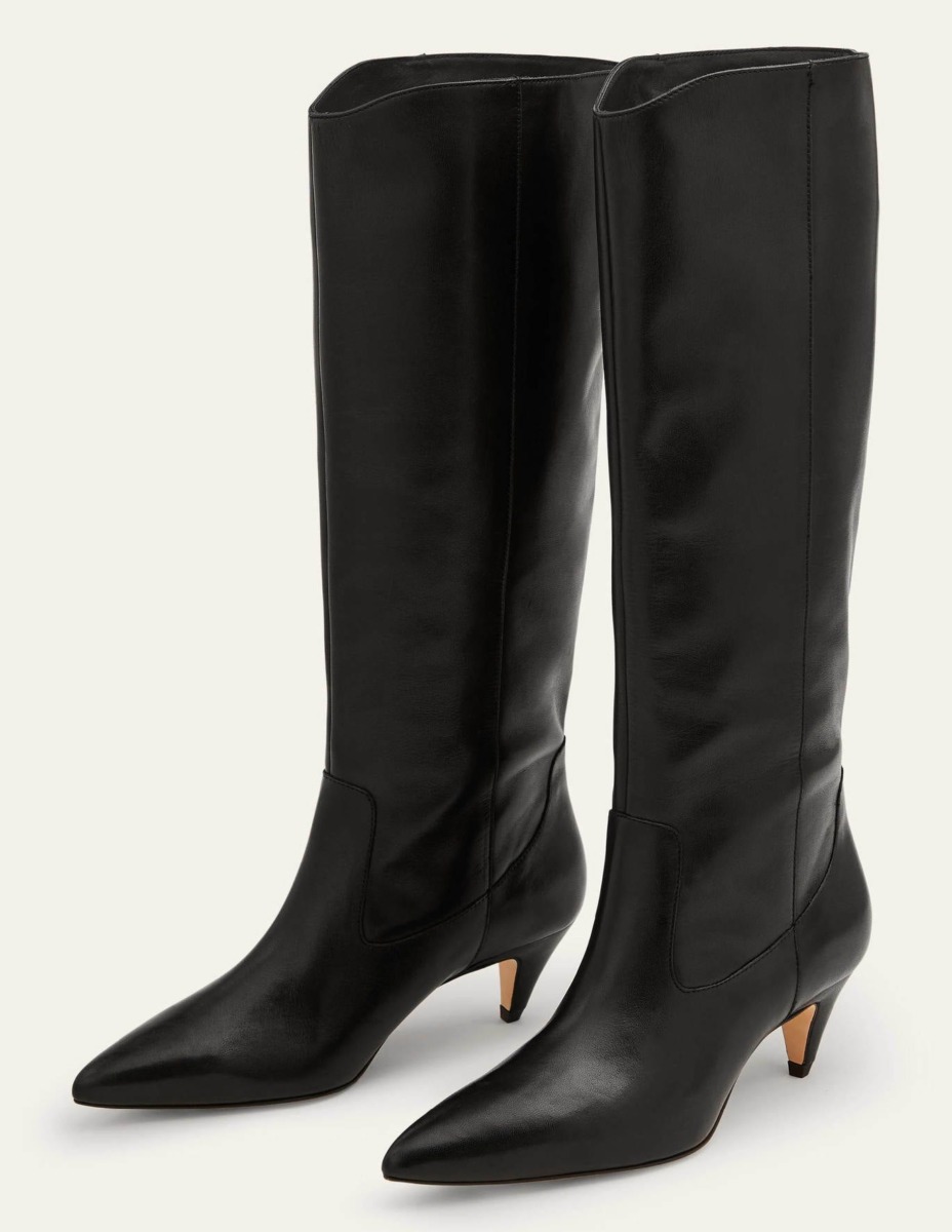 Boden - Black Womens Boots GOOFASH