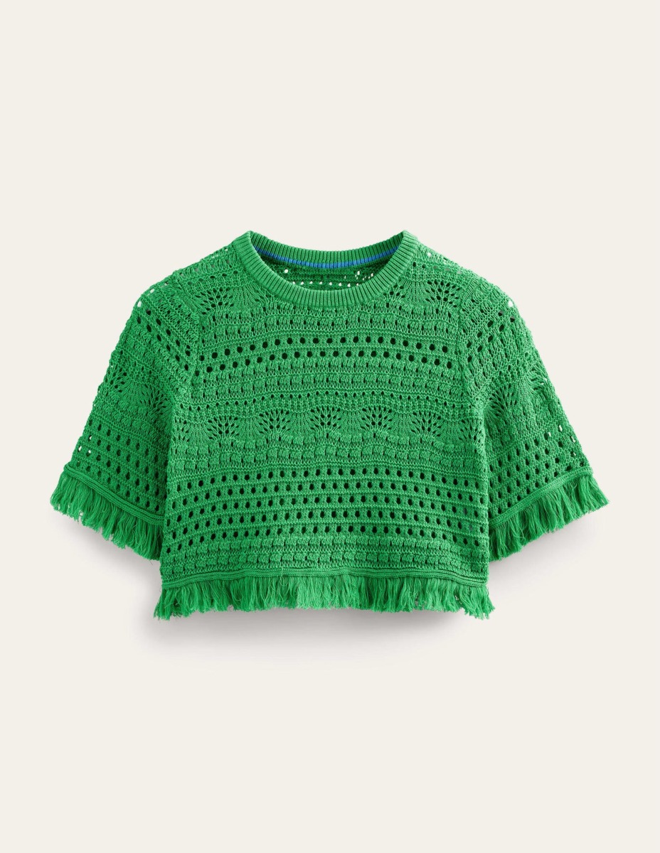 Boden - Green Ladies T-Shirt GOOFASH