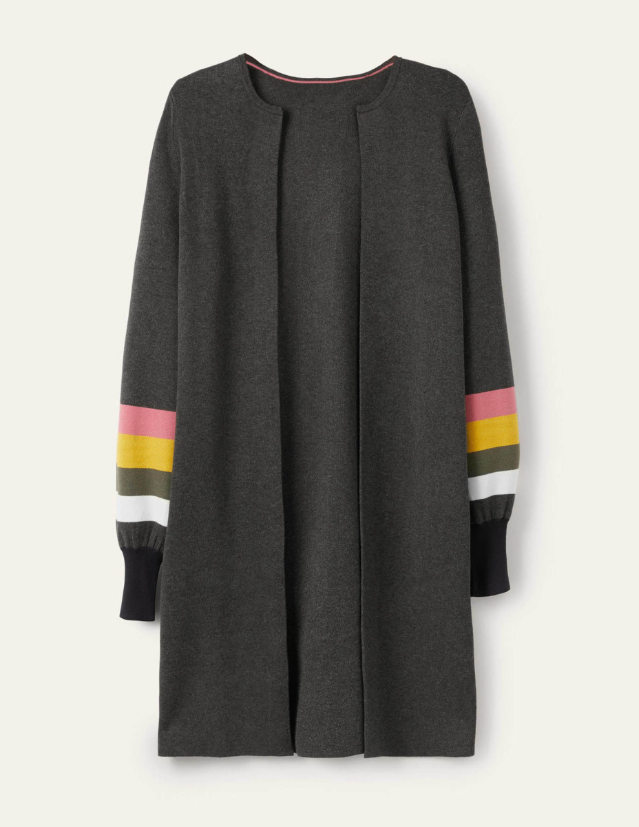Boden - Grey Coat for Women GOOFASH
